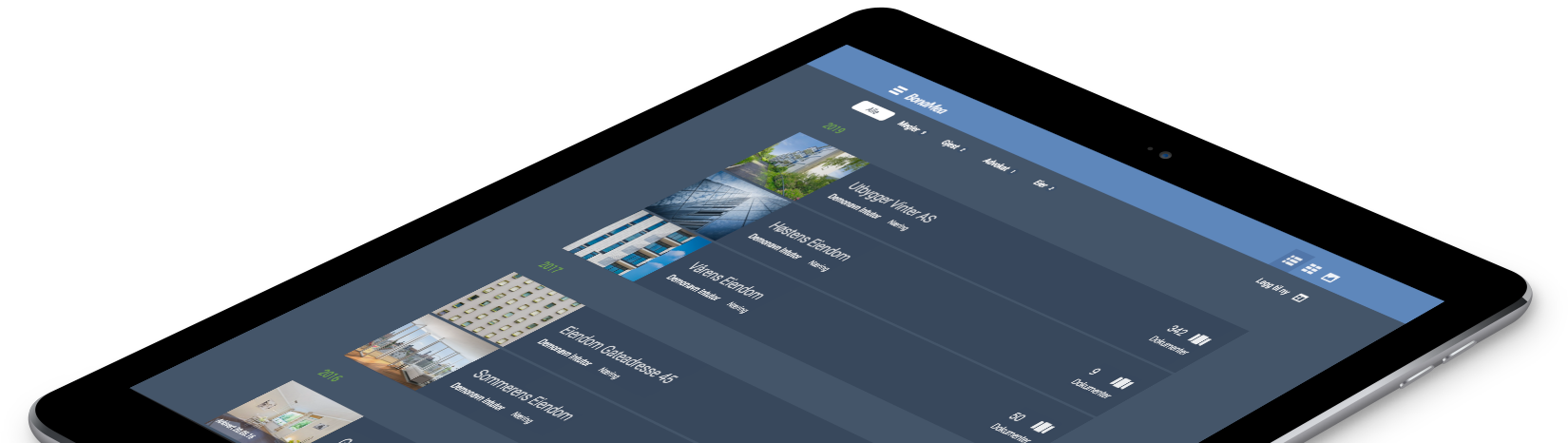 Bona Mea på en iPad